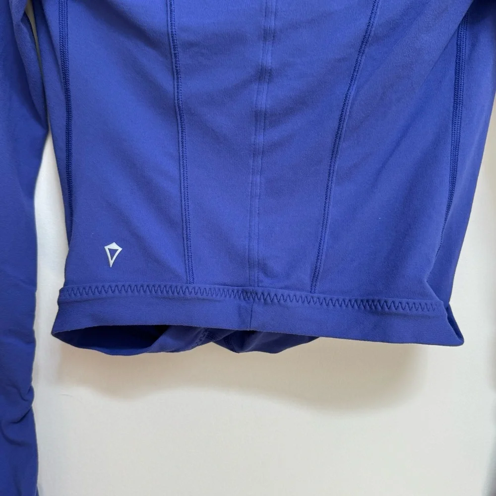 Ivivva‎ Lululemon Long Sleeve Wrap Top Thumb Holes Hoodie Girls Size 10